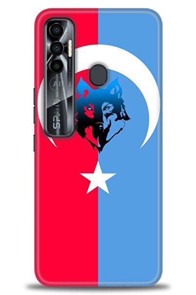 kılıfevreni غطاء متوافق مع هاتف Tecno Spark 7 Pro A+ Plus غطاء HD مطبوع - غطا...