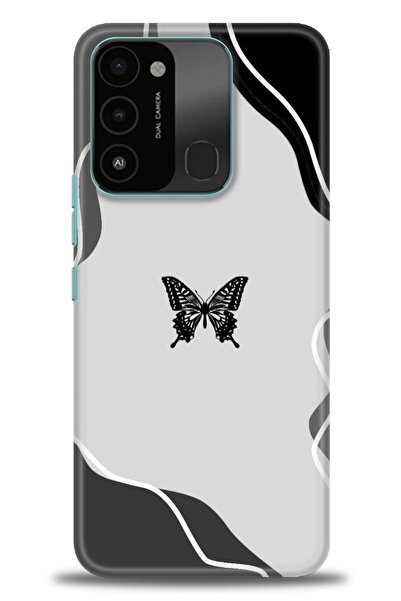 kılıfevreni غطاء متوافق مع هاتف Tecno Spark 8C A+ Plus HD مطبوع - غطاء من الس...