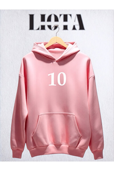 Vordevia 10 Printed Hooded Cotton Sweatshirt