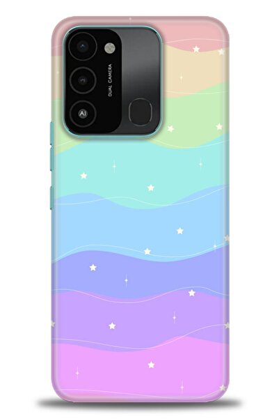 kılıfevreni غطاء متوافق مع هاتف Tecno Spark 8C A+ Plus HD مطبوع - غطاء من الس...