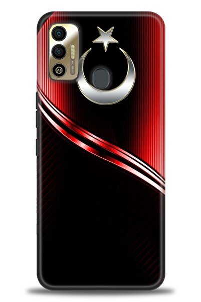 kılıfevreni غطاء متوافق مع هاتف Tecno Spark 7T A+ Plus HD مطبوع - غطاء من الس...