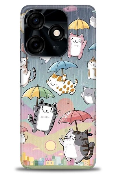 kılıfevreni غطاء متوافق مع هاتف Tecno Spark 10C A+ Plus غطاء HD مطبوع - غطاء ...