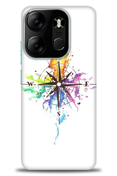 Rulet Aksesuar حافظة سيليكون HD مطبوع متوافقة مع هاتف Tecno Spark Go 2023 + و...