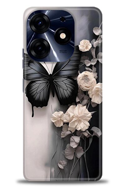 kılıfevreni غطاء متوافق مع هاتف Tecno Spark 10 Pro A+ Plus غطاء HD مطبوع - غط...