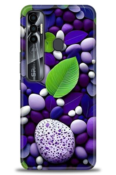 kılıfevreni غطاء متوافق مع هاتف Tecno Spark 7 Pro A+ Plus غطاء HD مطبوع - غطا...