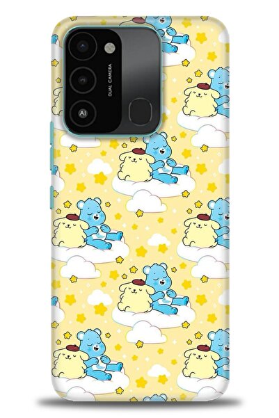 kılıfevreni غطاء متوافق مع هاتف Tecno Spark 8C A+ Plus HD مطبوع - غطاء من الس...