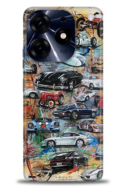 kılıfevreni غطاء متوافق مع هاتف Tecno Spark 10 Pro A+ Plus HD مطبوع - غطاء من...