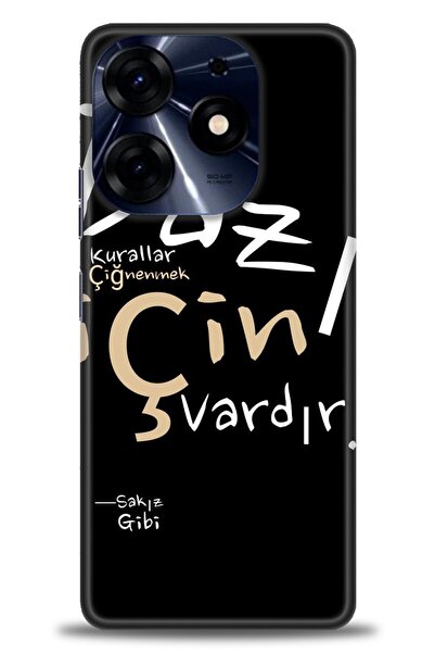 kılıfevreni غطاء متوافق مع هاتف Tecno Spark 10 Pro A+ Plus HD مطبوع - غطاء سي...