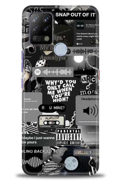 kılıfevreni غطاء تكنو بوفا المتوافق مع A+ Plus غطاء HD مطبوع - غطاء سيليكون ب...