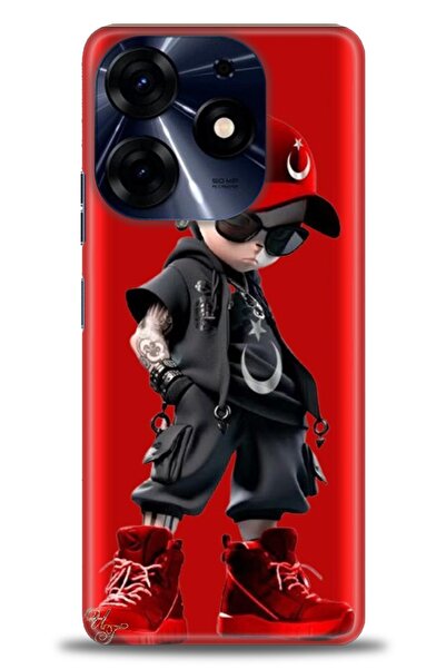 kılıfevreni غطاء متوافق مع هاتف Tecno Spark 10 Pro A+ Plus غطاء HD مطبوع - غط...