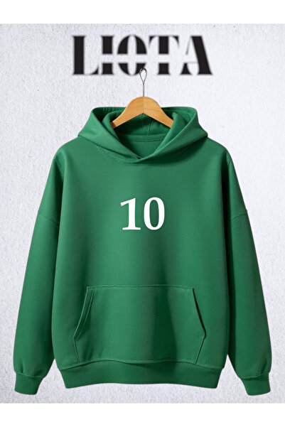 Vordevia 10 Printed Hooded Cotton Sweatshirt