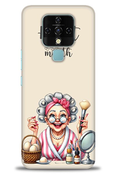 kılıfevreni غطاء متوافق مع هاتف Tecno Camon 16 A+ Plus HD مطبوع - غطاء سيليكو...