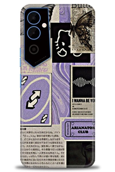 kılıfevreni غطاء تكنو بوفا نيو 2 متوافق مع A+ Plus غطاء HD مطبوع - غطاء سيليك...