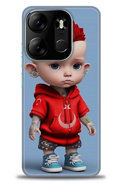 kılıfevreni حافظة متوافقة مع هاتف Tecno Spark Go 2023 A+ Plus + واقي شاشة من ...