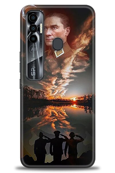 kılıfevreni غطاء متوافق مع هاتف Tecno Spark 7 Pro A+ Plus HD مطبوع - غطاء من ...