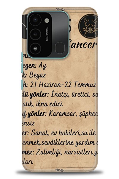 kılıfevreni غطاء متوافق مع هاتف Tecno Spark 8C A+ Plus غطاء HD مطبوع - غطاء م...