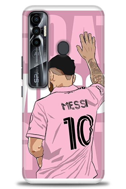 kılıfevreni غطاء متوافق مع هاتف Tecno Spark 7 Pro A+ Plus غطاء HD مطبوع - غطا...