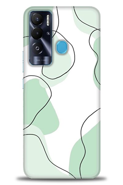 Rulet Aksesuar Tecno Pova Neo Compatible Hd Printed Silicone Case + Ceramic S...