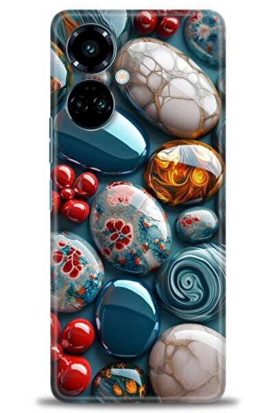 kılıfevreni حافظة متوافقة مع هاتف Tecno Camon 19 Pro + واقي شاشة سيراميك غير ...