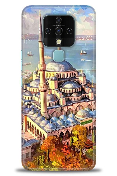 kılıfevreni حافظة متوافقة مع هاتف Tecno Camon 16 A+ Plus + واقي شاشة سيراميك ...