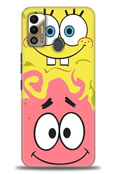 kılıfevreni غطاء متوافق مع هاتف Tecno Spark 7T A+ Plus HD مطبوع - غطاء من الس...