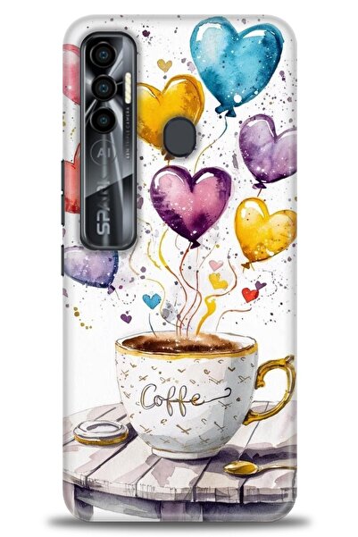 kılıfevreni غطاء متوافق مع هاتف Tecno Spark 7 Pro A+ Plus HD مطبوع - غطاء من ...