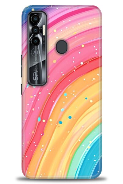 kılıfevreni غطاء متوافق مع هاتف Tecno Spark 7 Pro A+ Plus غطاء HD مطبوع - غطا...