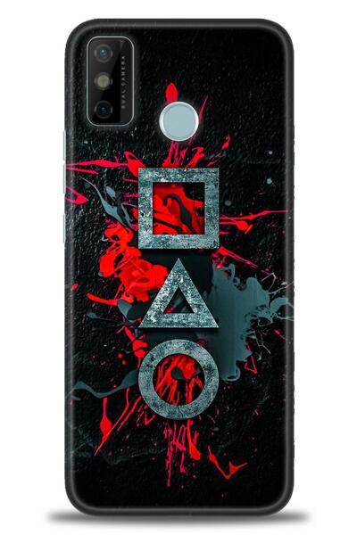 kılıfevreni غطاء متوافق مع هاتف Tecno Spark 6 Go A+ Plus غطاء HD مطبوع - غطاء...