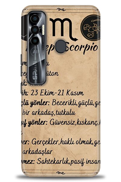 kılıfevreni غطاء متوافق مع هاتف Tecno Spark 7 Pro A+ Plus غطاء HD مطبوع - غطا...