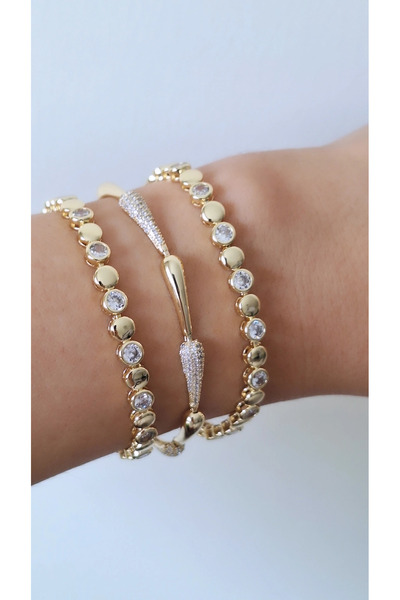 XUPING JEWELRY VİP SERİ YUVARLAK DİZİ BİLEKLİK 17 +2 CM