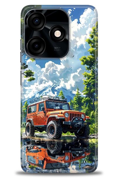 kılıfevreni غطاء متوافق مع هاتف Tecno Spark 10C A+ Plus HD مطبوع - غطاء من ال...