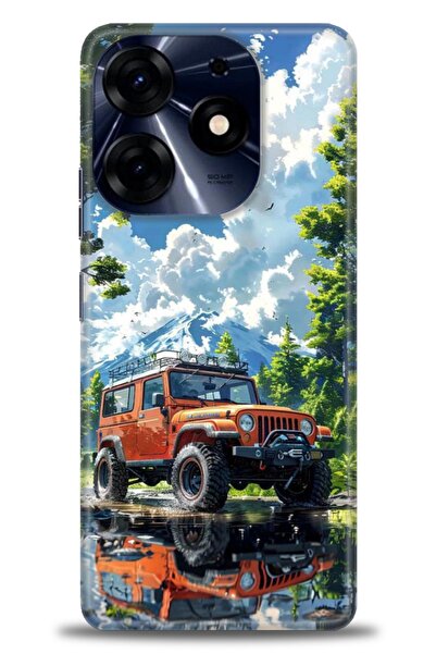 kılıfevreni غطاء متوافق مع هاتف Tecno Spark 10 Pro A+ Plus HD مطبوع - غطاء سي...