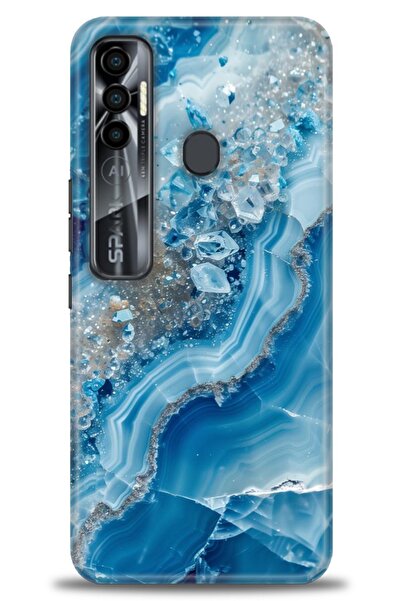 kılıfevreni غطاء متوافق مع هاتف Tecno Spark 7 Pro A+ Plus غطاء HD مطبوع - غطا...