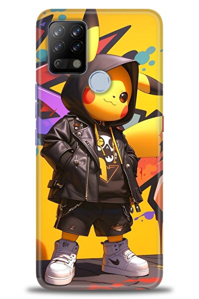 kılıfevreni غطاء A+ Plus متوافق مع هاتف Tecno Pova HD مطبوع - غطاء سيليكون بت...