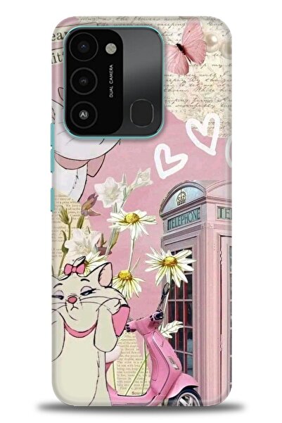 kılıfevreni غطاء متوافق مع هاتف Tecno Spark 8C A+ Plus HD مطبوع - غطاء من الس...