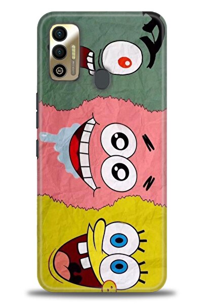 kılıfevreni غطاء متوافق مع هاتف Tecno Spark 7T A+ Plus غطاء HD مطبوع - غطاء م...