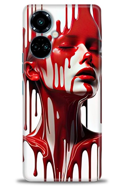 kılıfevreni غطاء متوافق مع هاتف Tecno Camon 19 Pro A+ Plus غطاء HD مطبوع - غط...