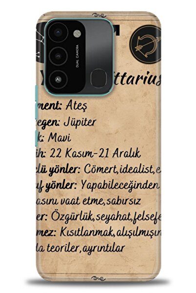 kılıfevreni غطاء متوافق مع هاتف Tecno Spark 8C A+ Plus HD مطبوع - غطاء من الس...