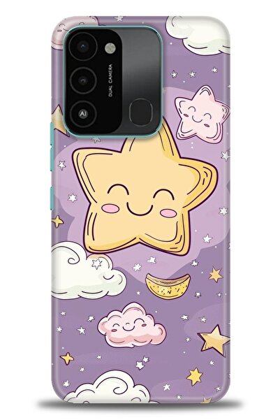 kılıfevreni غطاء متوافق مع هاتف Tecno Spark 8C A+ Plus غطاء HD مطبوع - غطاء م...