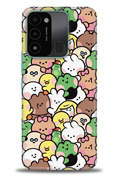 kılıfevreni غطاء متوافق مع هاتف Tecno Spark 8C A+ Plus غطاء HD مطبوع - غطاء م...