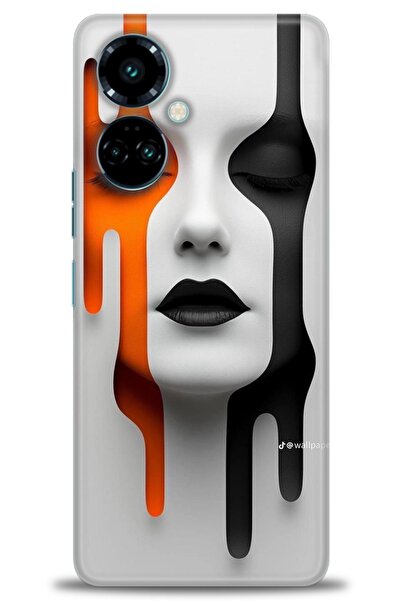 kılıfevreni حافظة متوافقة مع هاتف Tecno Camon 19 Pro + واقي شاشة سيراميك غير ...