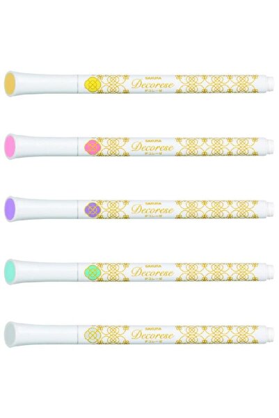 Sakura Decorese Pastel Floral Drawing Pen