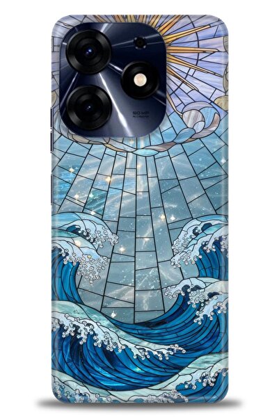 kılıfevreni غطاء متوافق مع هاتف Tecno Spark 10 Pro A+ Plus غطاء HD مطبوع - غط...