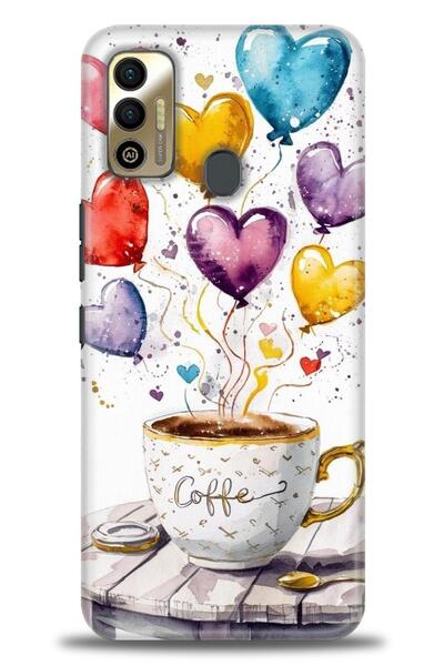 kılıfevreni غطاء متوافق مع هاتف Tecno Spark 7T A+ Plus HD مطبوع - غطاء من الس...