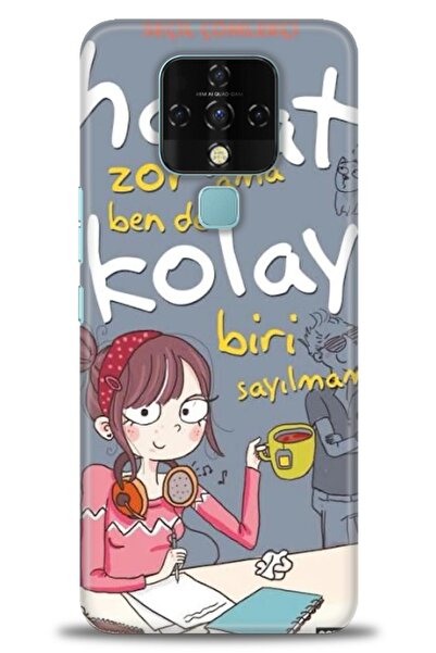 kılıfevreni حافظة متوافقة مع هاتف Tecno Camon 16 A+ Plus + واقي شاشة سيراميك ...