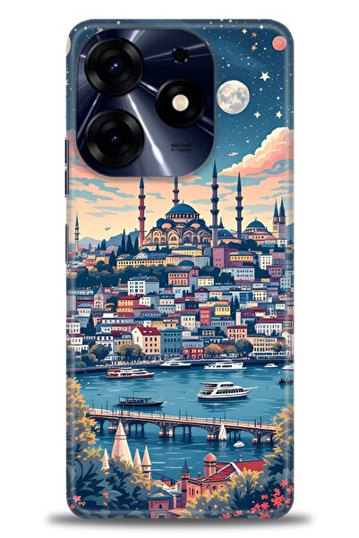 kılıfevreni غطاء متوافق مع هاتف Tecno Spark 10 Pro A+ Plus غطاء HD مطبوع - غط...