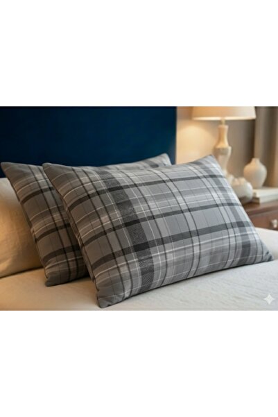 Taç طقم غطاء وسادة من الفلانيل قطعتين 50×70 سم – 100% قطن