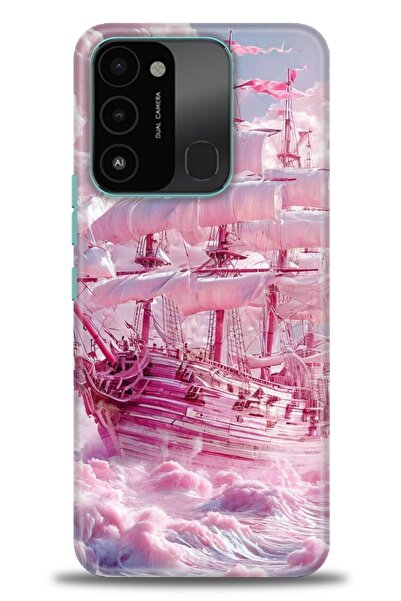 kılıfevreni غطاء متوافق مع هاتف Tecno Spark 8C A+ Plus HD مطبوع - غطاء من الس...