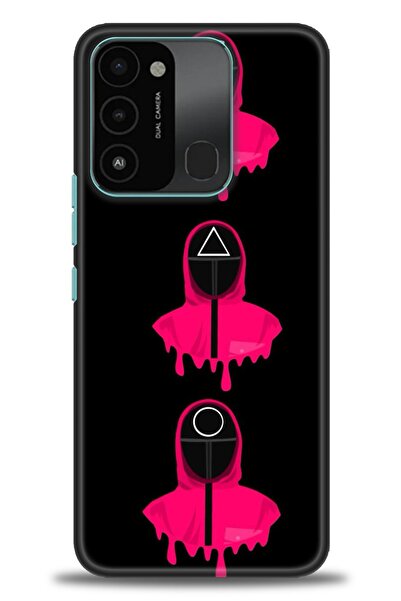 kılıfevreni غطاء متوافق مع هاتف Tecno Spark 8C A+ Plus HD مطبوع - غطاء من الس...