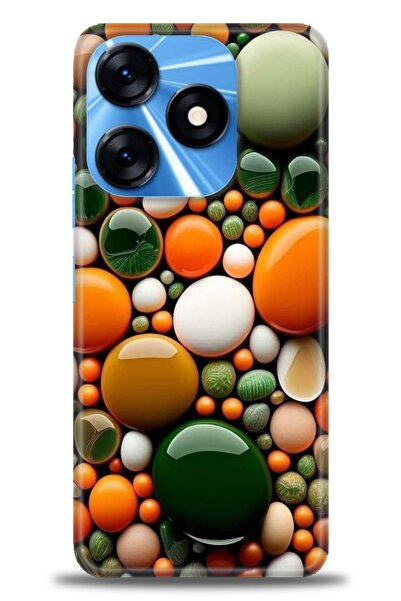 kılıfevreni غطاء تكنو سبارك 10 4G متوافق مع A+ Plus غطاء HD مطبوع - غطاء سيلي...